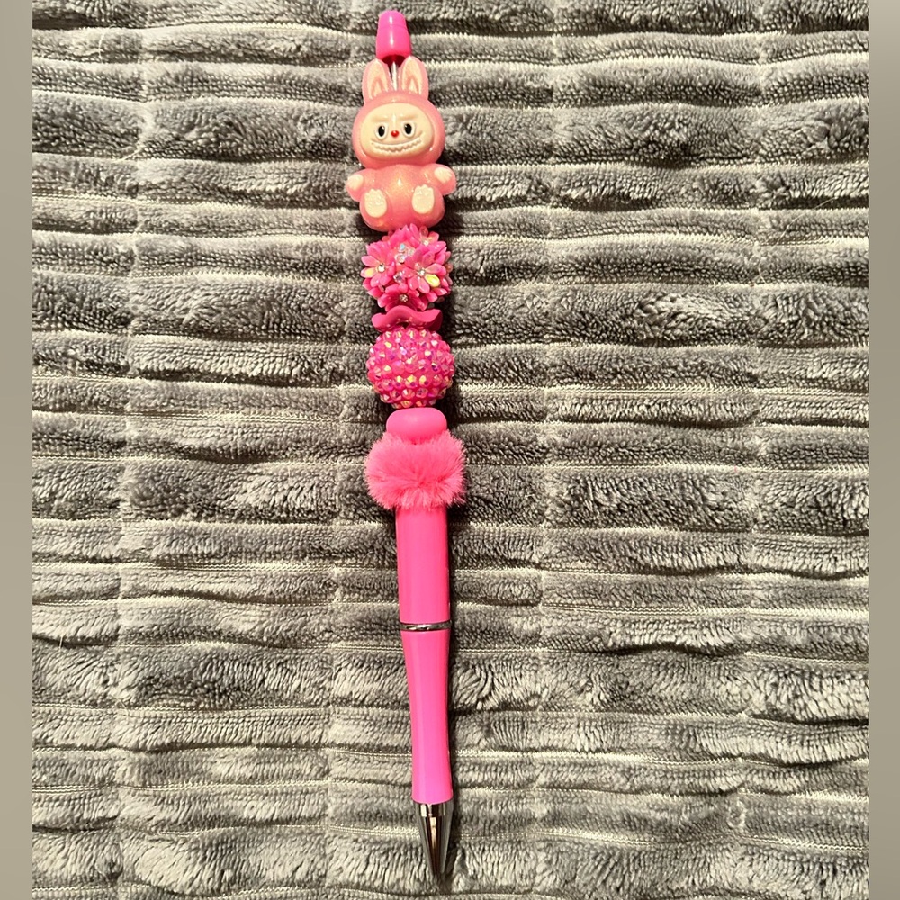 Pink Labubu Pen